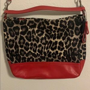 Coach Animal Print Tote